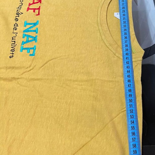 Women’s cotton blouse and leggings set like new yellow and turquoise
