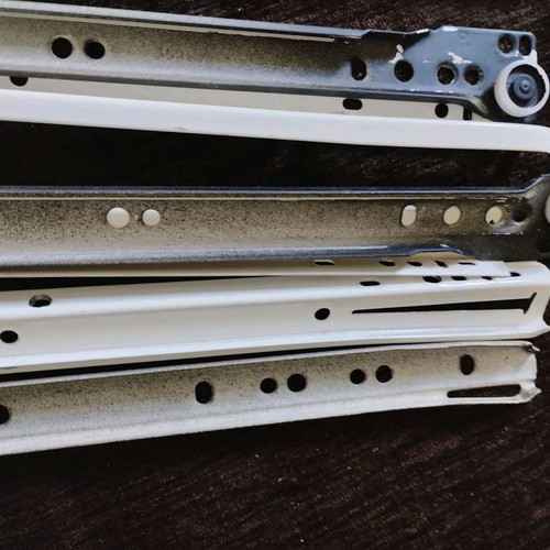 Drawer guides used, all together