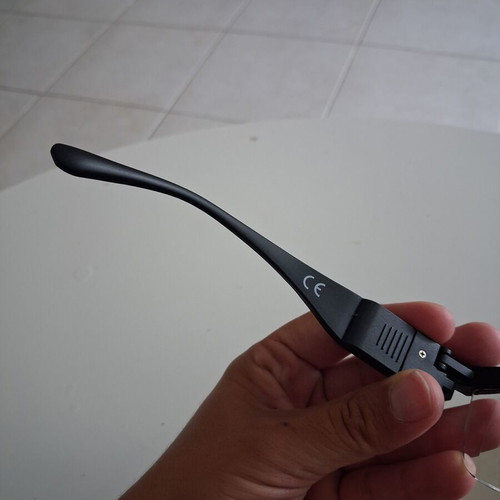 PowerZoom Max magnifying glasses with LED like new, black