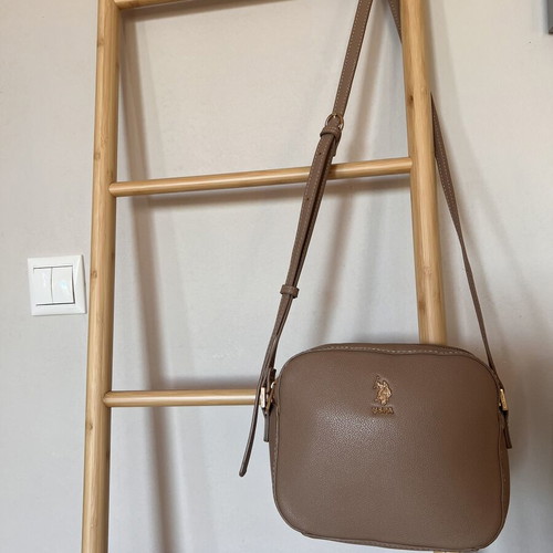 U.S. Polo Assn. Crossbody Bag used, light brown