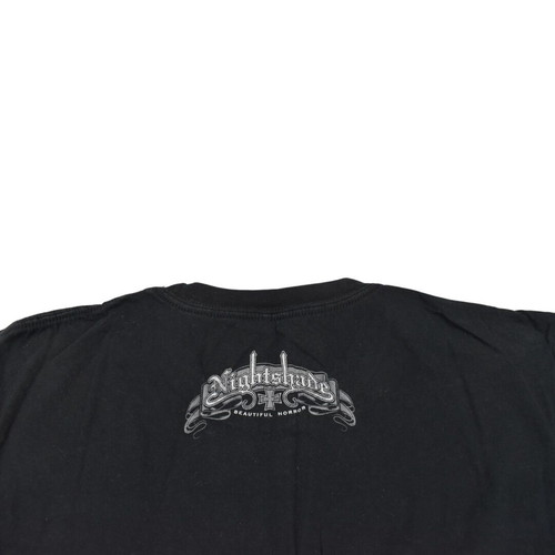 Dark Fantasy Dragon Knight Graphic T-Shirt used, size Large