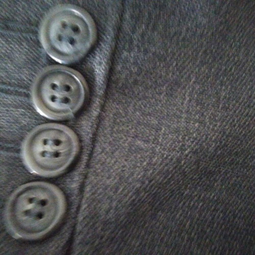 Men's winter suit set like new, black and gray, size 56, 2002