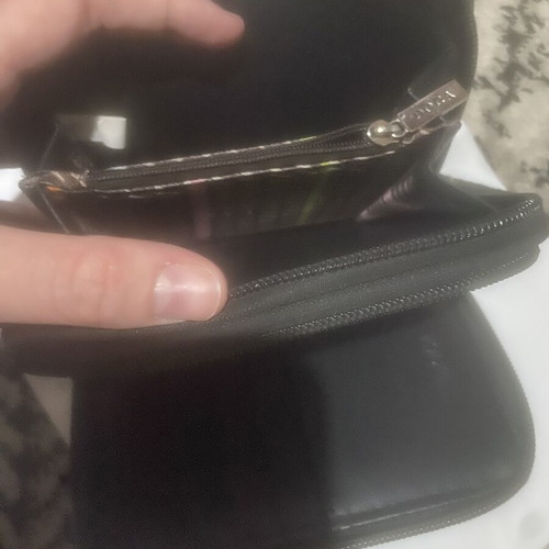Doca women's wallet new, black