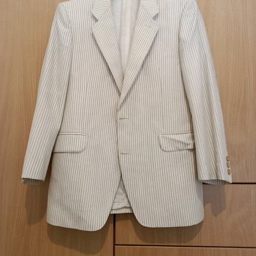 Men's jacket used, size M, striped