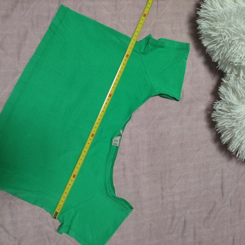 Zara green blouse used, size S