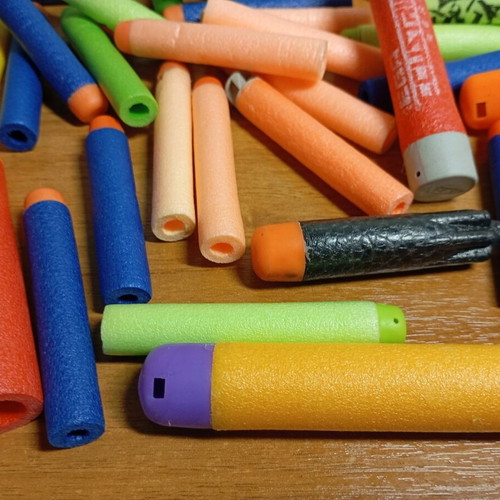 Nerf darts used
