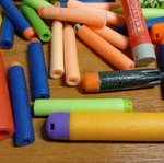 Nerf darts used