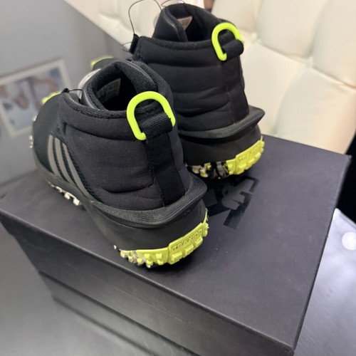 Adidas kids' black sports shoes size 36