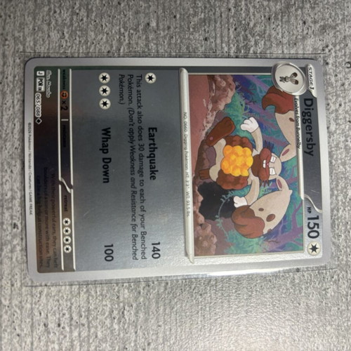 Pokemon Perfect Order Holo 065 Diggersby card like new