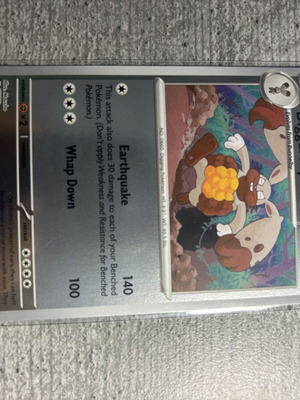 Pokemon Perfect Order Holo 065 Diggersby card like new