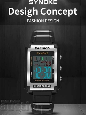 Synoke 9850 men's sports digital watch new, waterproof