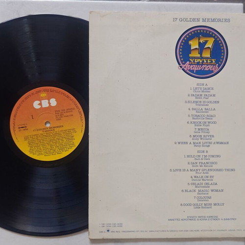 Vinyl Records 33 used, 17 Golden Memories