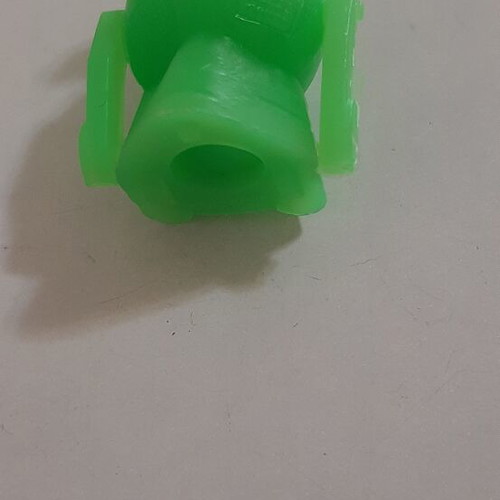 Robot keychain '80s green like new