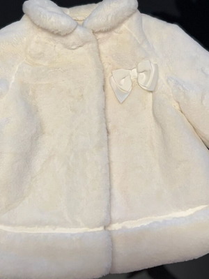 Mayoral παιδική γούνα λευκή νέα για κοριτσάκια 12 μηνών