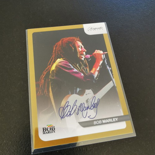 Συλλεκτική κάρτα Bob Marley #090 καινούργια με υπογραφή
