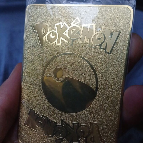 Gengar VMAX Golden metal card new