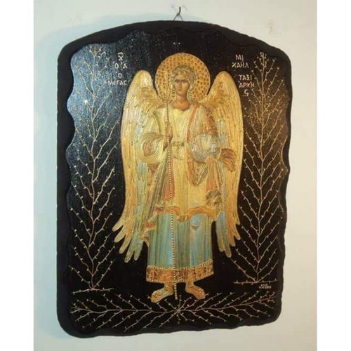 Archangel Michael the Great Taxiarch wood replica new