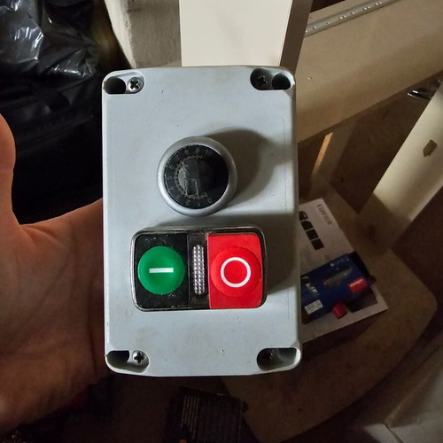 Ventilation box with tachometer like new, 3 horsepower