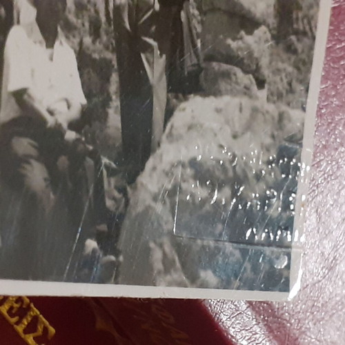 Pack of 4 old authentic excursion photos