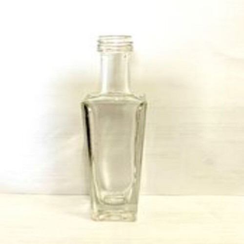 Transparent rectangular bottle 50ml new