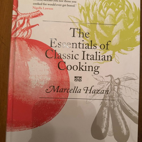 The Essentials of Classic Italian Cooking Cookbook new