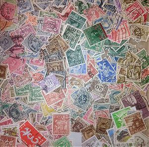 Βέλγιο 500+ παλαιά γραμματόσημα