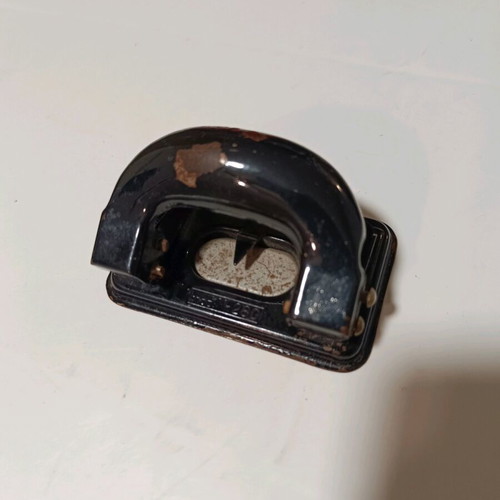 Hole punch used, metal