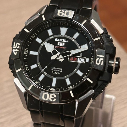 Seiko 5 Sports SRP797K1 men's watch like new, automatic, 24 jewels