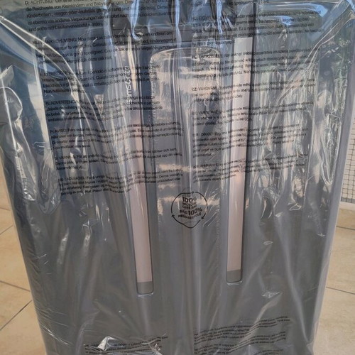 Samsonite Nuon Spinner 75/28 metallic dark blue suitcase new