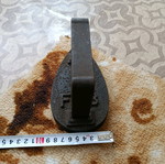 Old cast iron iron used