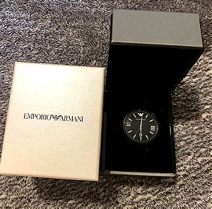 Ρολόι Emporio Armani AR2460 Χρονογράφος Μπαταρίας με Ασημί Μεταλλικό Μπρασελέ