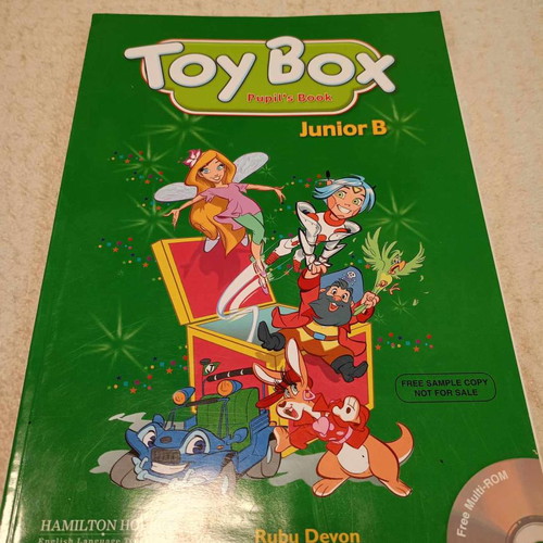 Toy Box Junior B Pupil's Book new without CD