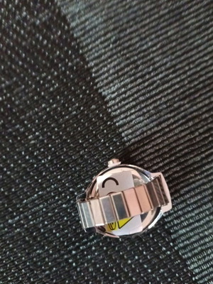 Mini ring watch new, silver