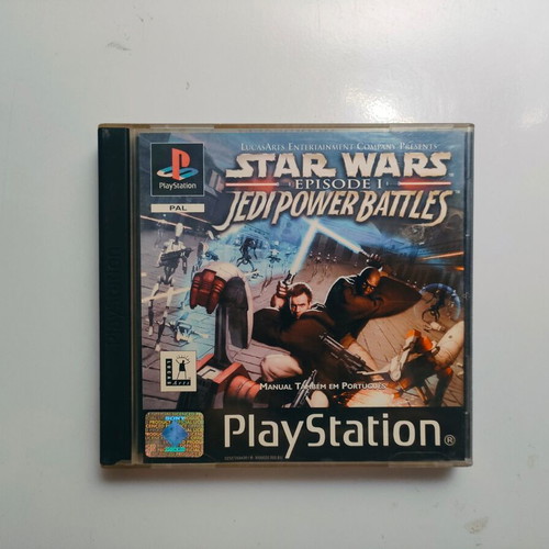 Star Wars Episode I Jedi Power Battles PlayStation PS1 used