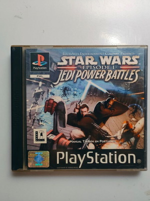 Star Wars Episode I Jedi Power Battles PlayStation PS1 used