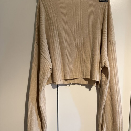 Blouse used, size S, beige