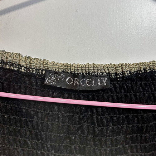 Maxi strapless dress black-beige like new