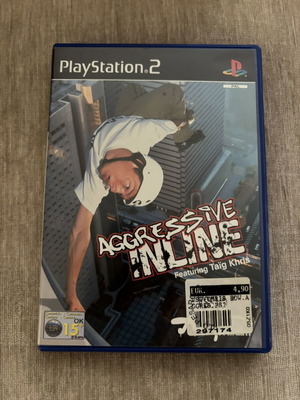Aggressive Inline PlayStation 2 PS2 παιχνίδι μεταχειρισμένο, πλήρες