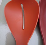 Kitchen spoon set used with imperfections