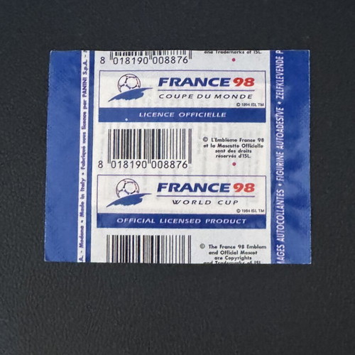 World Cup 1998 France Panini sealed packet