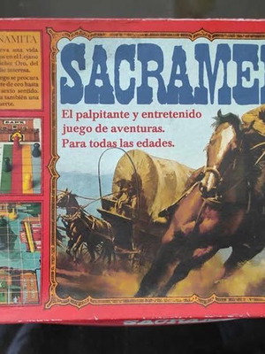 Sacramento Schmid board game used, 1980s edition