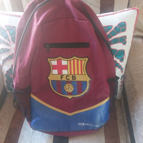 FC Barcelona School Backpack used, official licensed product