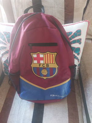 FC Barcelona School Backpack used, official licensed product