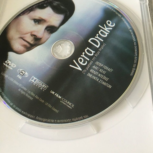 Vera Drake DVD The Secret of Vera Drake in excellent condition