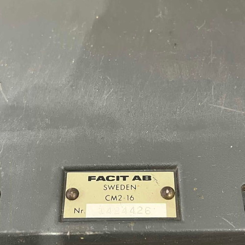 Facit Sweden CM2-16 mechanical calculator used, 1960s