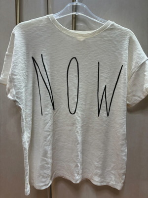 Zara girls T-shirt like new, white, size 164 cm for 14 years old