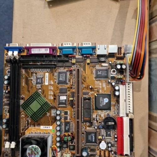 Jamicon LPX-8601 motherboard used, Super Socket 7, VIA MVP3, retro gaming