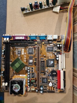 Jamicon LPX-8601 motherboard used, Super Socket 7, VIA MVP3, retro gaming