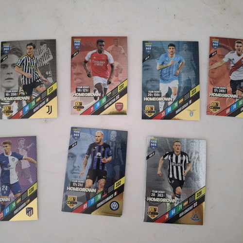 Adrenalyn XL FIFA 365 Homegrown cards like new