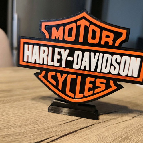 Harley-Davidson 3D Decorative Logo New